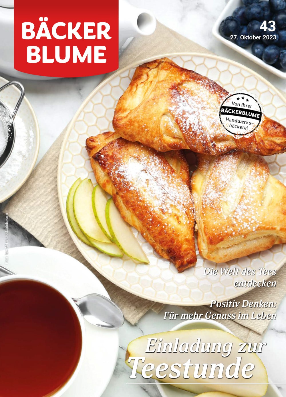 Bäckerblume 43/2023, Teatime
