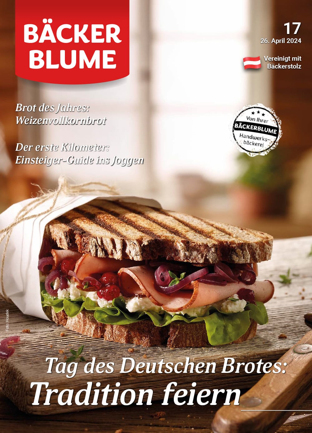 Bäckerblume 17/2024, Tag des deutschen Brotes