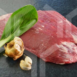 Bildlizenz -  Flanksteak mit Deko