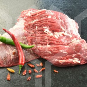 Bildlizenz -  Bavette mit Deko