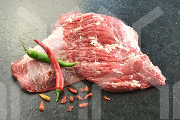 Bildlizenz -  Bavette mit Deko