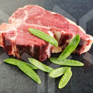 Bildlizenz - Porterhouse Steak mit Deko