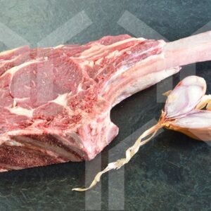 Bildlizenz - Tomahawk-Steak mit Deko