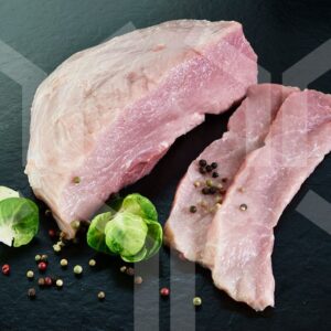 Bildlizenz - Schnitzel aus der Oberschale mit Deko