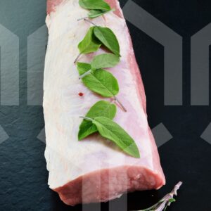 Bildlizenz - Schweinelachs mit deko