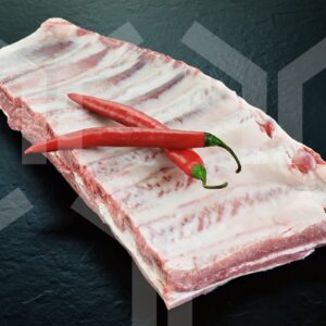 Bildlizenz - Spareribs, St. Louis Cut mit Deko