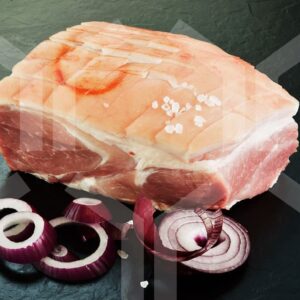 Bildlizenz - Krustenbraten aus der Schulter mit Deko