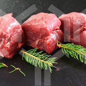 Bildlizenz - Porterhousesteaks vom Rehrücken mit Deko