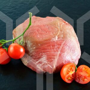 Bildlizenz - Wildschweinhüfte mit Deko
