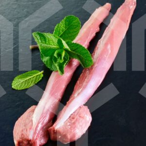 Bildlizenz - Lammfilets mit deko