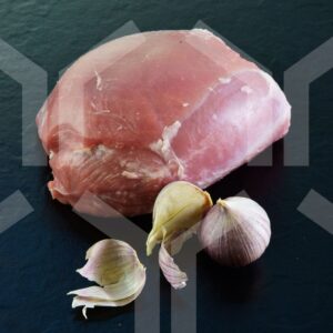 Bildlizenz - Nuss aus der Lammkeule, mit Deko