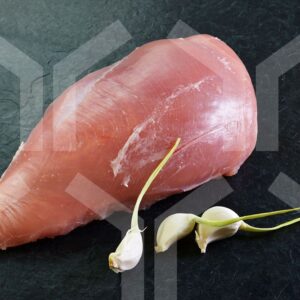 Bildlizenz - Putenbrust mit Deko