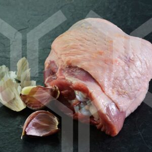 Bildlizenz - Putenoberkeule mit Deko