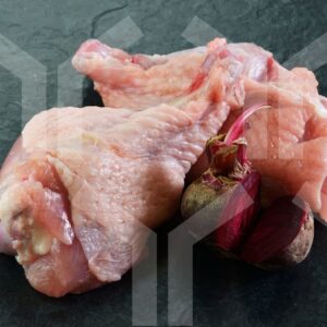 Bildlizenz - Putenoberflügel mit Deko