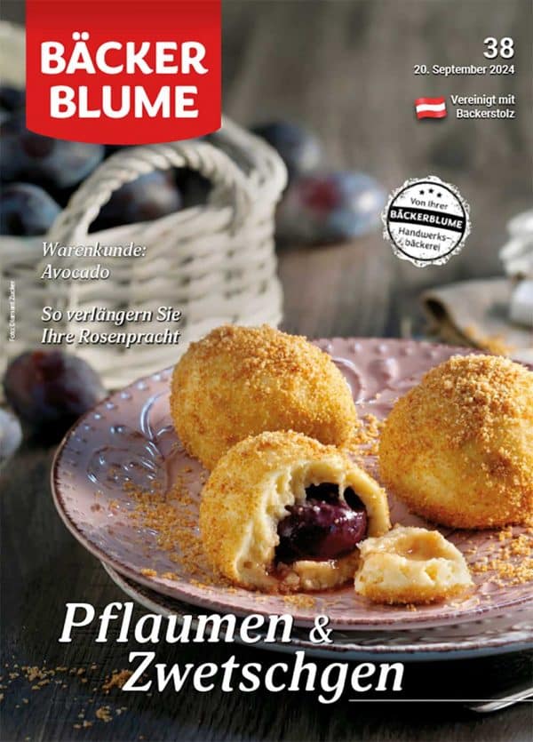 Bäckerblume 38/2024, Pflaumen, Zwetschgen