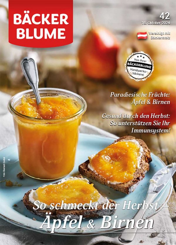 Bäckerblume 42/2024, Äpfel, Birnen