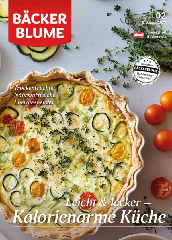 Bäckerblume 02/2025, Kalorienarm