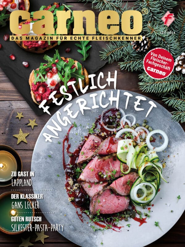 carneo 12/2024, festliche Rezepte
